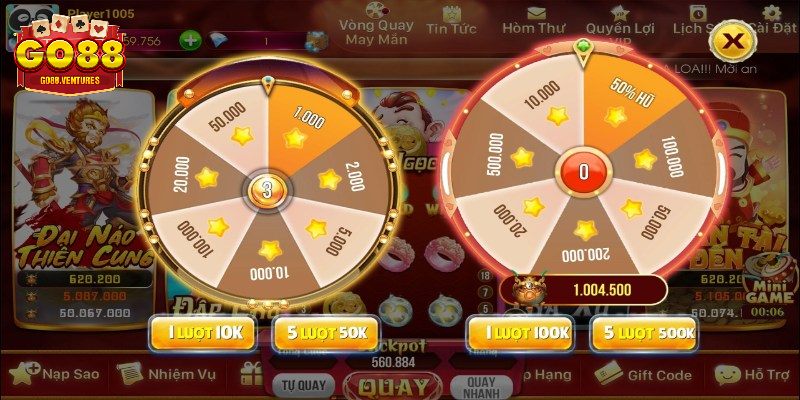 Sảnh sơ cấp của game nổ hũ thần tài